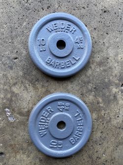 Weider BARBELL 10 Pound Standard Plates