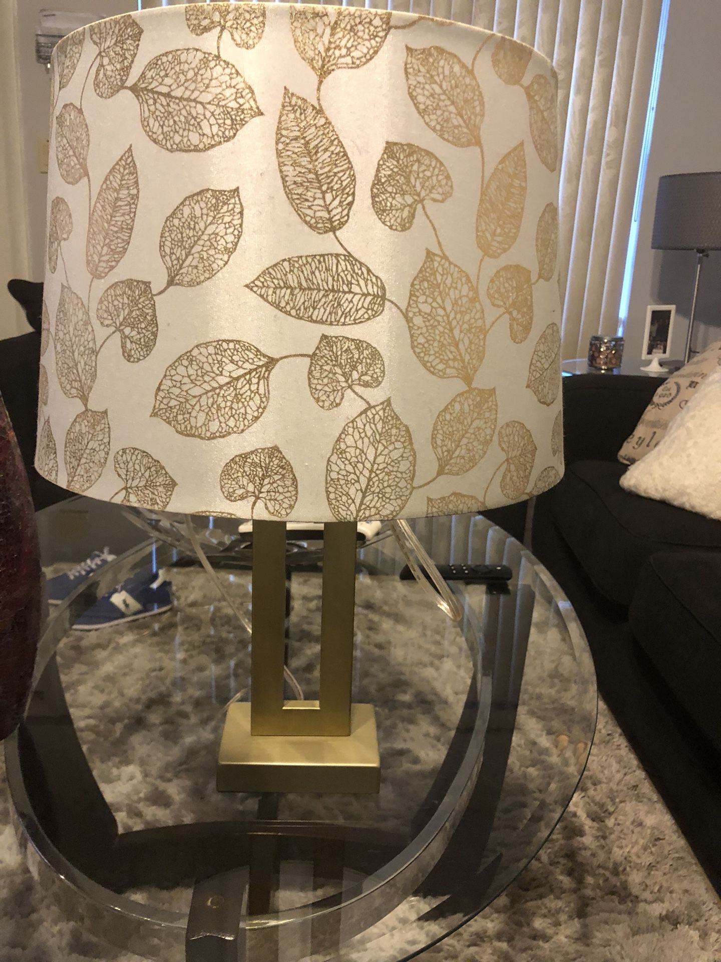 Gold lamp