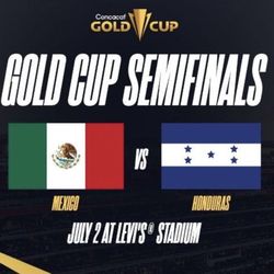 Concacaf Gold Cup Semi Finals Mexico Vs Honduras