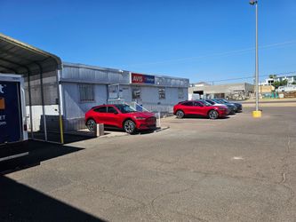 double wide office trailer with handicap ramp