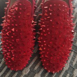 louis vuitton red bottoms men's dress shoes
