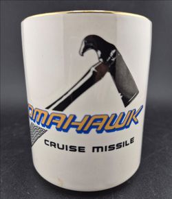 Rare Vintage Tomahawk Cruise Missile  Coffee Mug