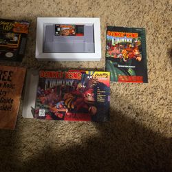 SNES DONKEY KONG COUNTRY COMPLETE