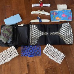 Skip hop Changing Pad, Dishwasher Nipple And Bottle  Baskets, Hangers, Wallpaper Border