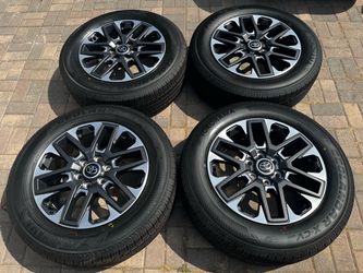 (4) 20” Toyota Wheels Tundra 265/60R20 Yokohama Tires (FIRM PRICE)