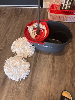 O Cedar mop and spin bucket