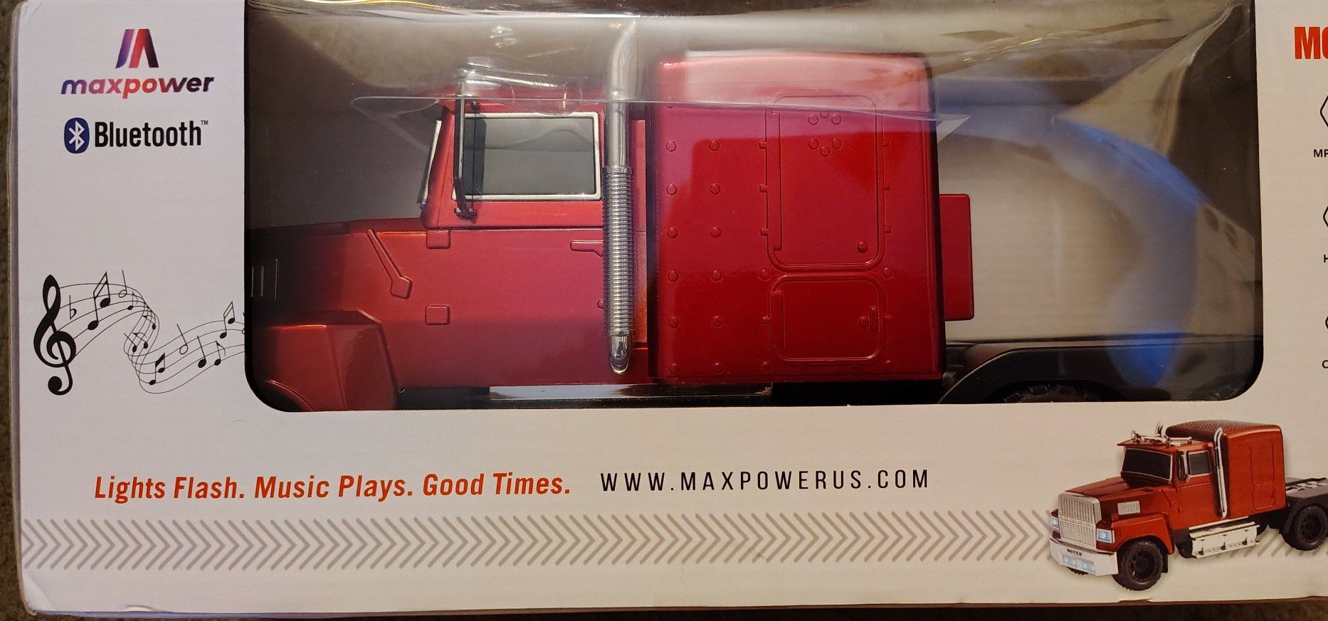 MAXPOWER Bluetooth Speaker/Truck Design