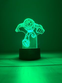 Space Ranger LED Acrylic Sign