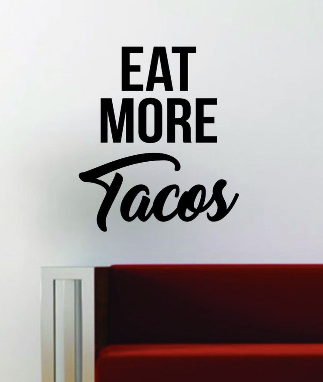 Wall Decal Home Decor Tacos