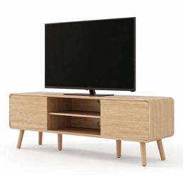 ✅NEW✅ Large Wood TV Stand