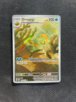 Pokémon Omanyte Scarlet & Violet 151 