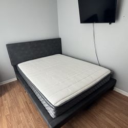 BED FRAME AND MATTRESS FOR SALE!!!