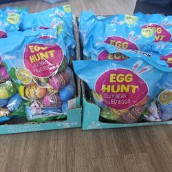 18 bags of jelly bean-filled eggs (216 eggs total)