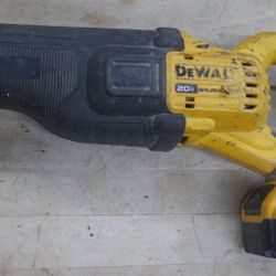 DEWALT SAWZALL DCS386 20V WITH 4.0AH BATTERY 887051-1