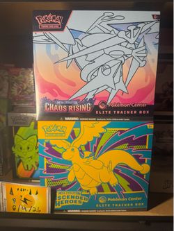 (Prices ~ IN DESCRIPTION) Pokemon Booster Boxes, Pokemon Center ETBs, Ascended Heroes, Destined Rivals, Phantasmal Flames, Paldea Evolved ETC