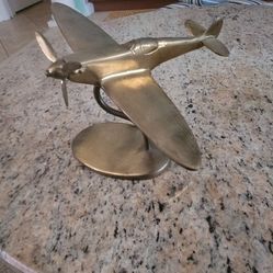 Bronze paper weight P-51 Aircraft 