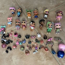 LOL DOLLS & Accessories $15