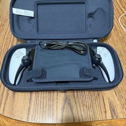 Brand New White PlayStation Portal with PlayStation Charging Case