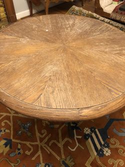 Round Oak Table 48" Round