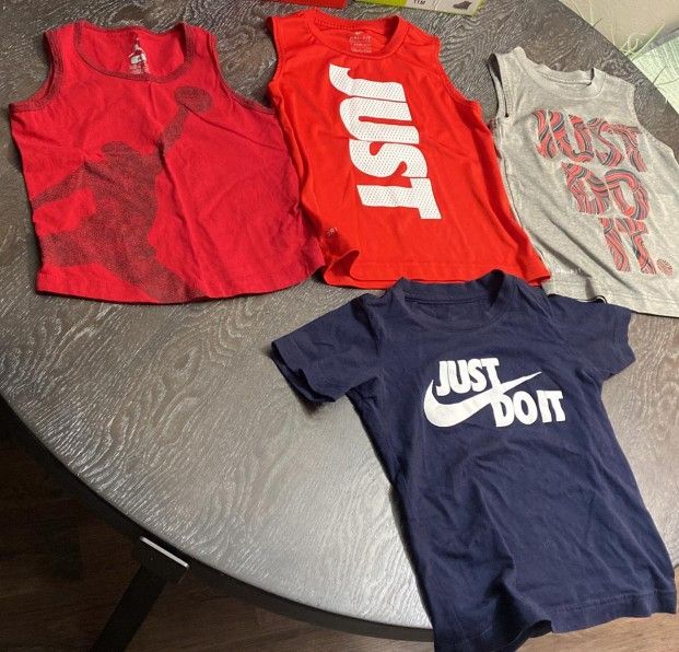 4 Kids Nike Shirt & tanks