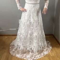Wedding Dress Size Medium 