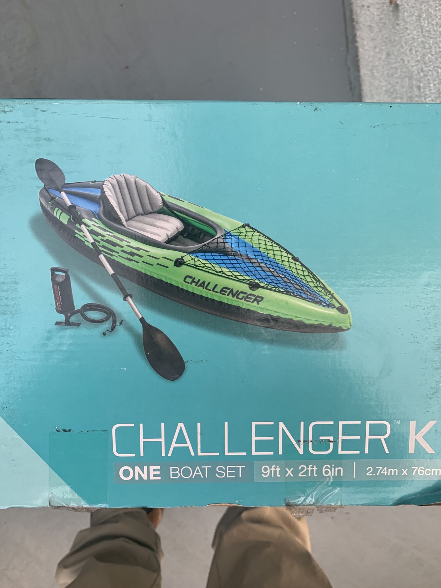 Photo Challenger K1 inflatable Kayak