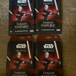 Star Wars: Unlimited Twilight of the Republic!  16-Card Booster Pack 