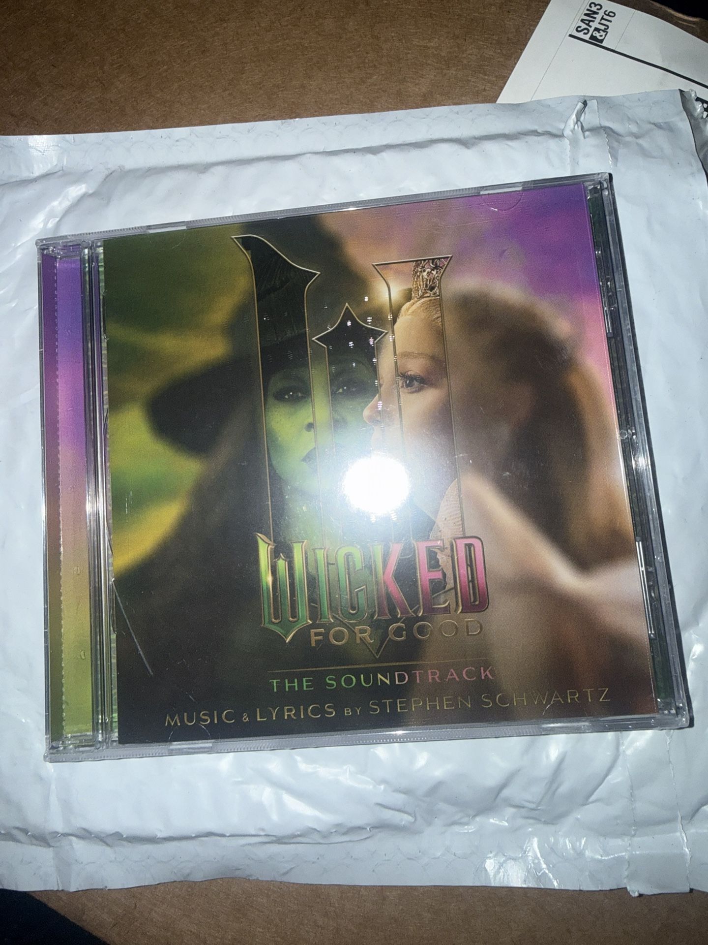 Wicked For Good The Soundtrack CD (SIGNED)