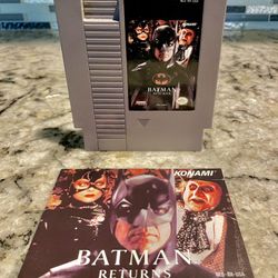 Batman Returns Nintendo Nes 