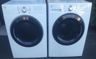Kenmore Elite washer and electric dryer front load combo super capacity plus Warranty available 🔧🔩🛠🔨 Delivery available 🚛🚚🚍 Credit card accepted 💳💳💳