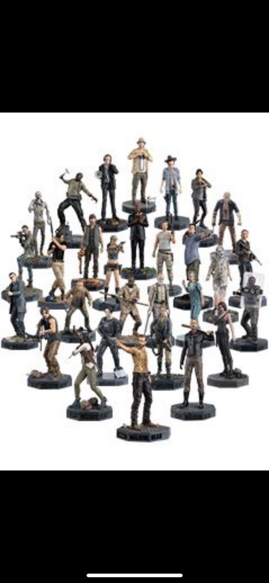 The walking dead 29 statue collection
