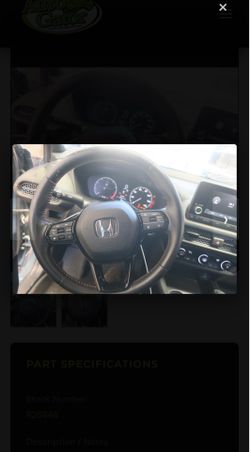 2023-2025 honda hrv steering wheel