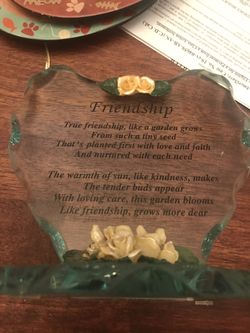 Friendship glass collectable