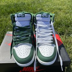 Air Jordan 1 Retro High OG Gorge green
