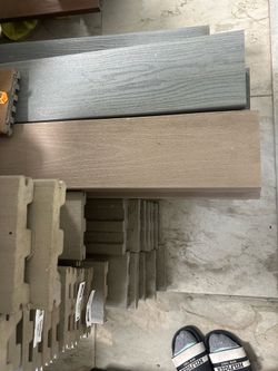 Composite decking boards