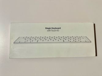 Apple Magic Keyboard with Touch ID for Mac Models with Apple Silicon - US English ​​​​​​​, Bluetooth