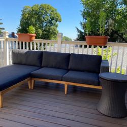Mid-Century Modern Outdoor Sectional 