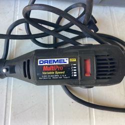 Dremel multi pro variable speed drill and accessories