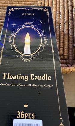 NEW! HALLOWEEN FLOATING CANDLES