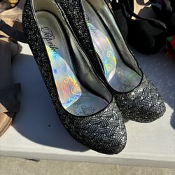 Sparkling High Heels Size 8