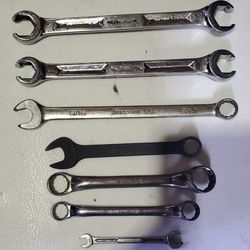 Lot Of 7 Snap-On Wrenches