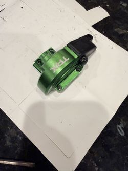 traxxas aluminum green OEM pinion gear cover