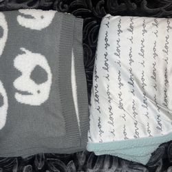 Baby Blankets/ Burp Cloths