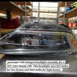 Headlight  2017-2021 Honda CRV. 