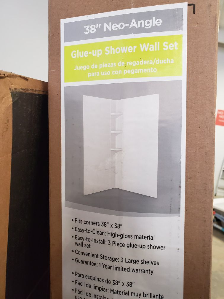 Shower wall set