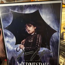 Jenna Ortega Autograph 