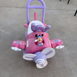 minnie mouse toy airplane 
