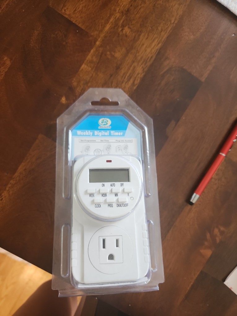 Weekly Digital Timer 