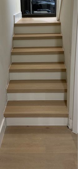 Stair step fabrication