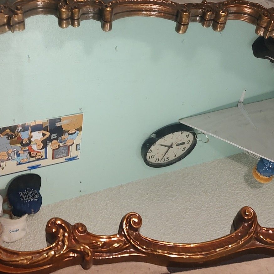 Large Antique Mirror